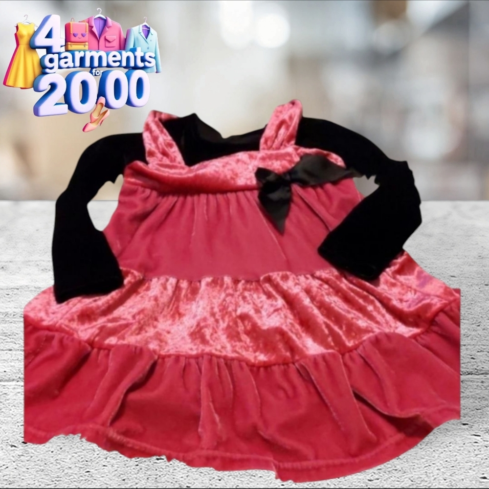 Greggy girl velour dress size 2T